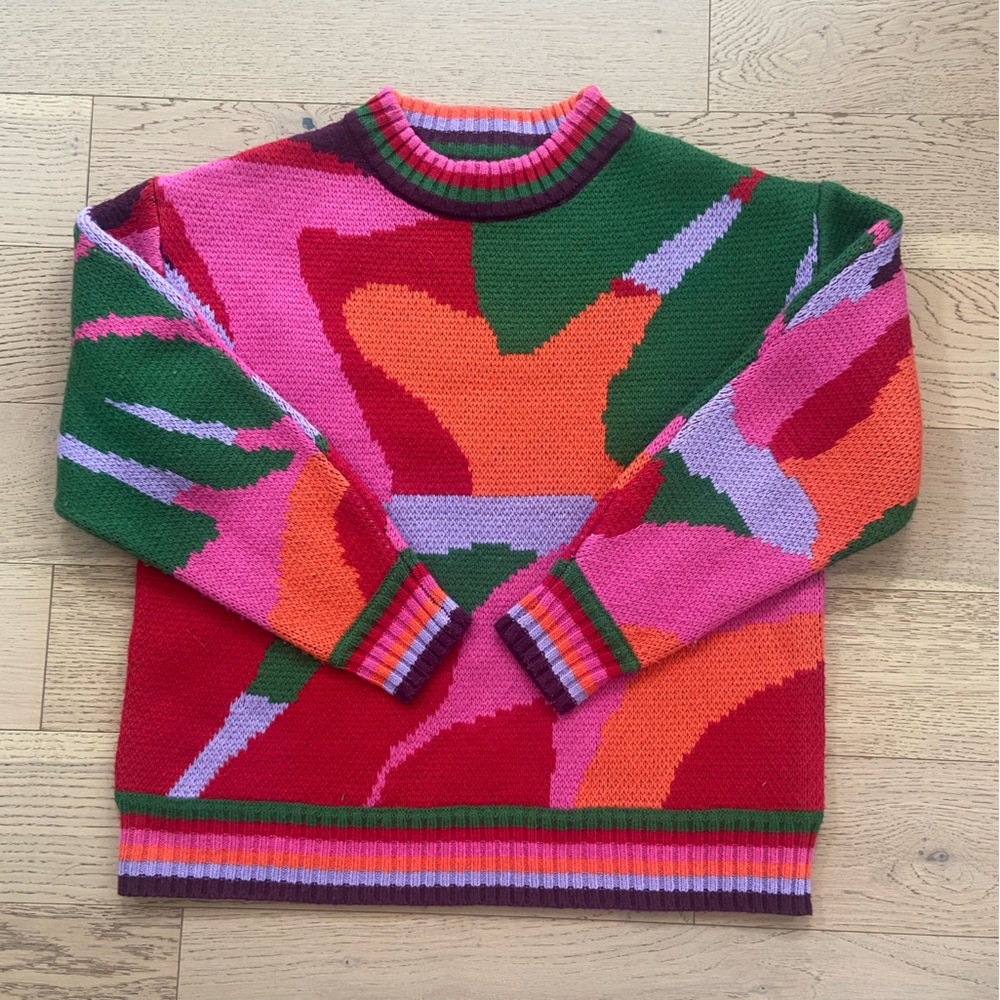 See And Be Seen - Vibrant Multicolor Sweater